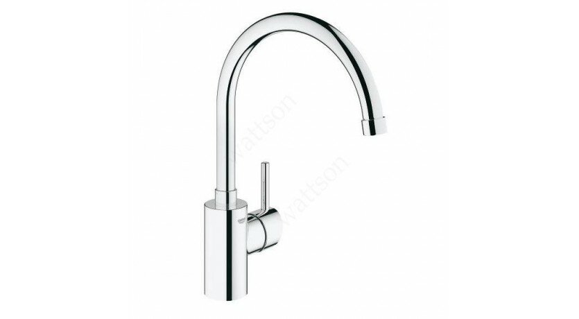 GROHE Смеситель Concetto 32661001 однорычажный для мойки, высокий излив